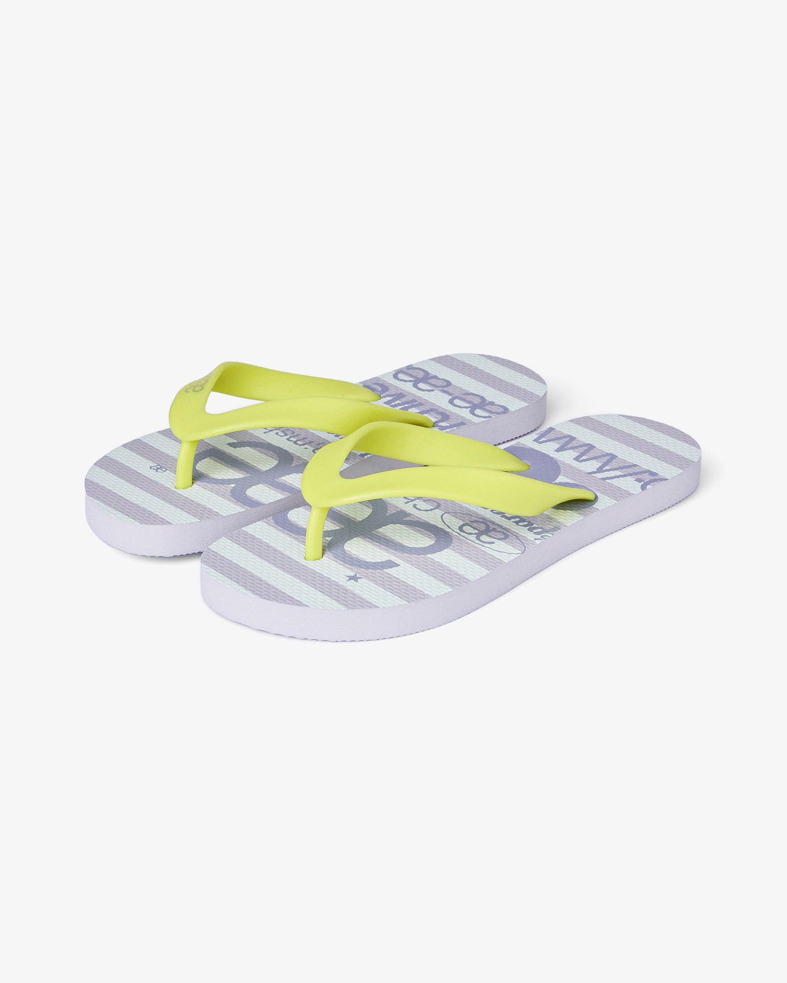【予約商品】WEB LOGO STRIPE FLIP FLOP [LAVENDER]
