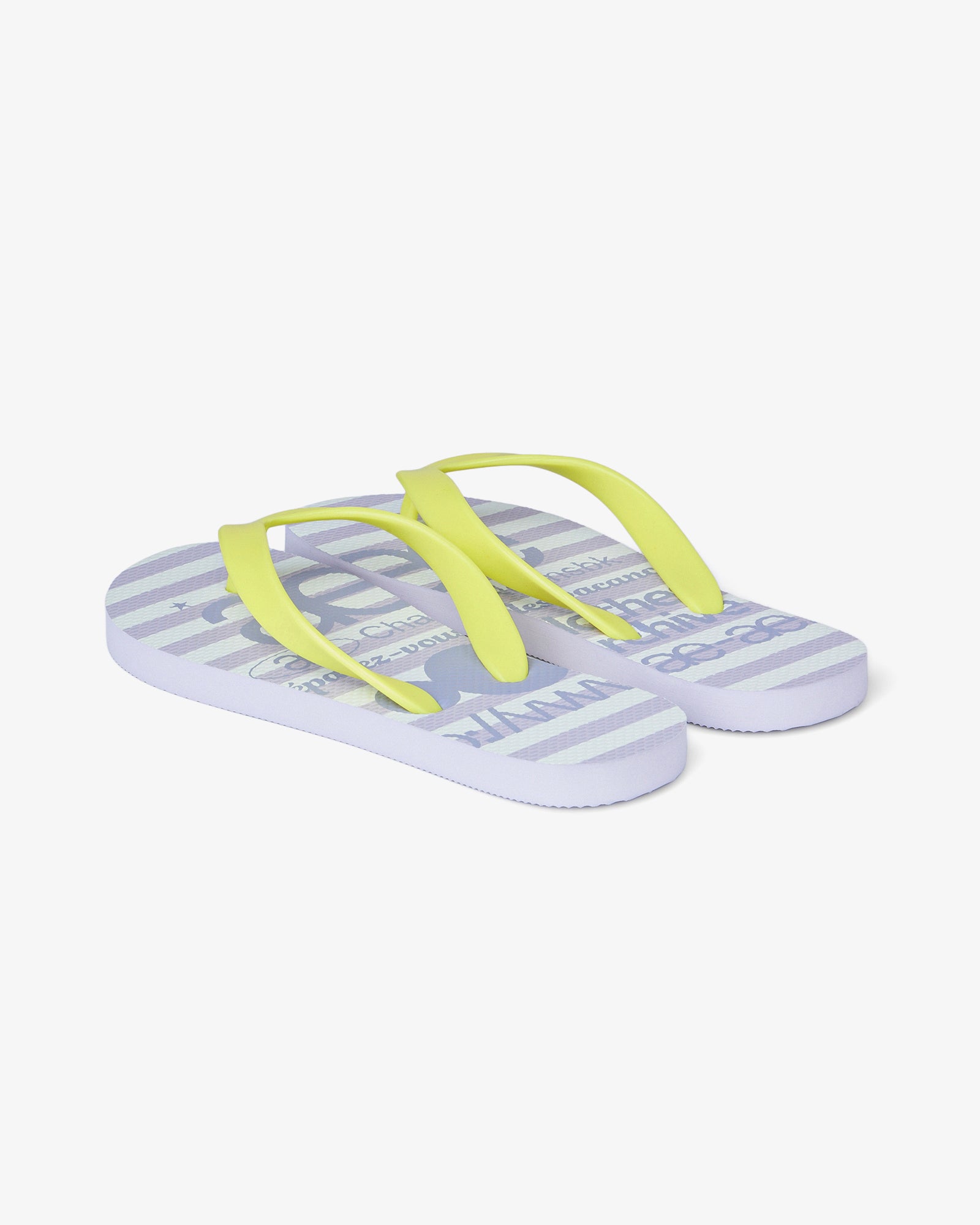 【予約商品】WEB LOGO STRIPE FLIP FLOP [LAVENDER]