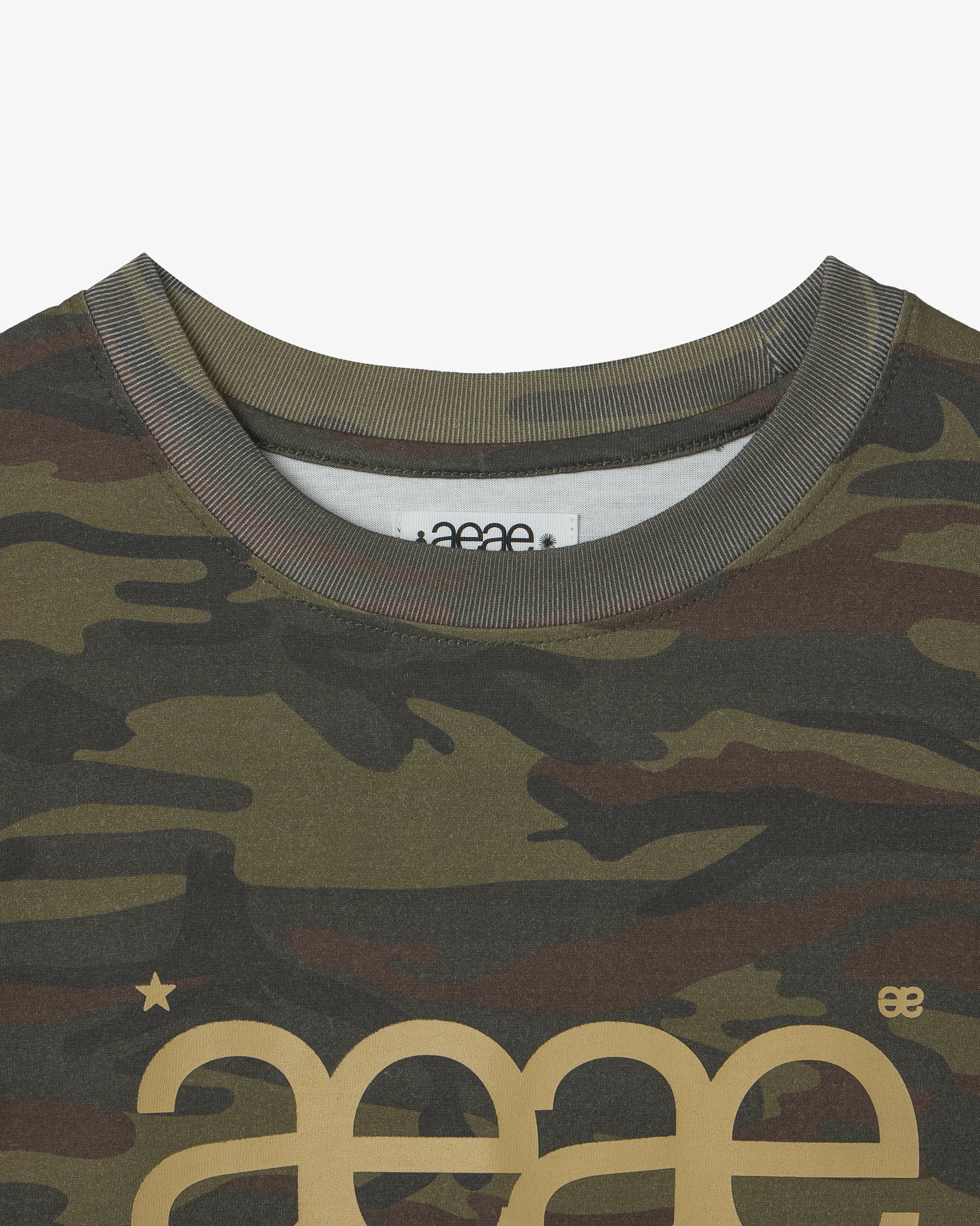 ★早期完売★AEAE★WEB LOGO CAMO T-SHIRTS★日本未入荷★大人気 WEB LOGO T-SHIRTS [CAMO] – aeae JAPAN