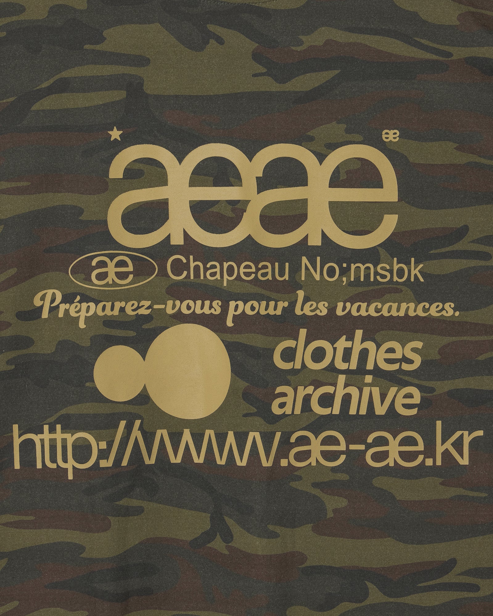 【AEAE】★男女兼用★ウェブロゴTシャツ CAMO WEB LOGO T-SHIRTS [WHITE/CAMO] – aeae JAPAN