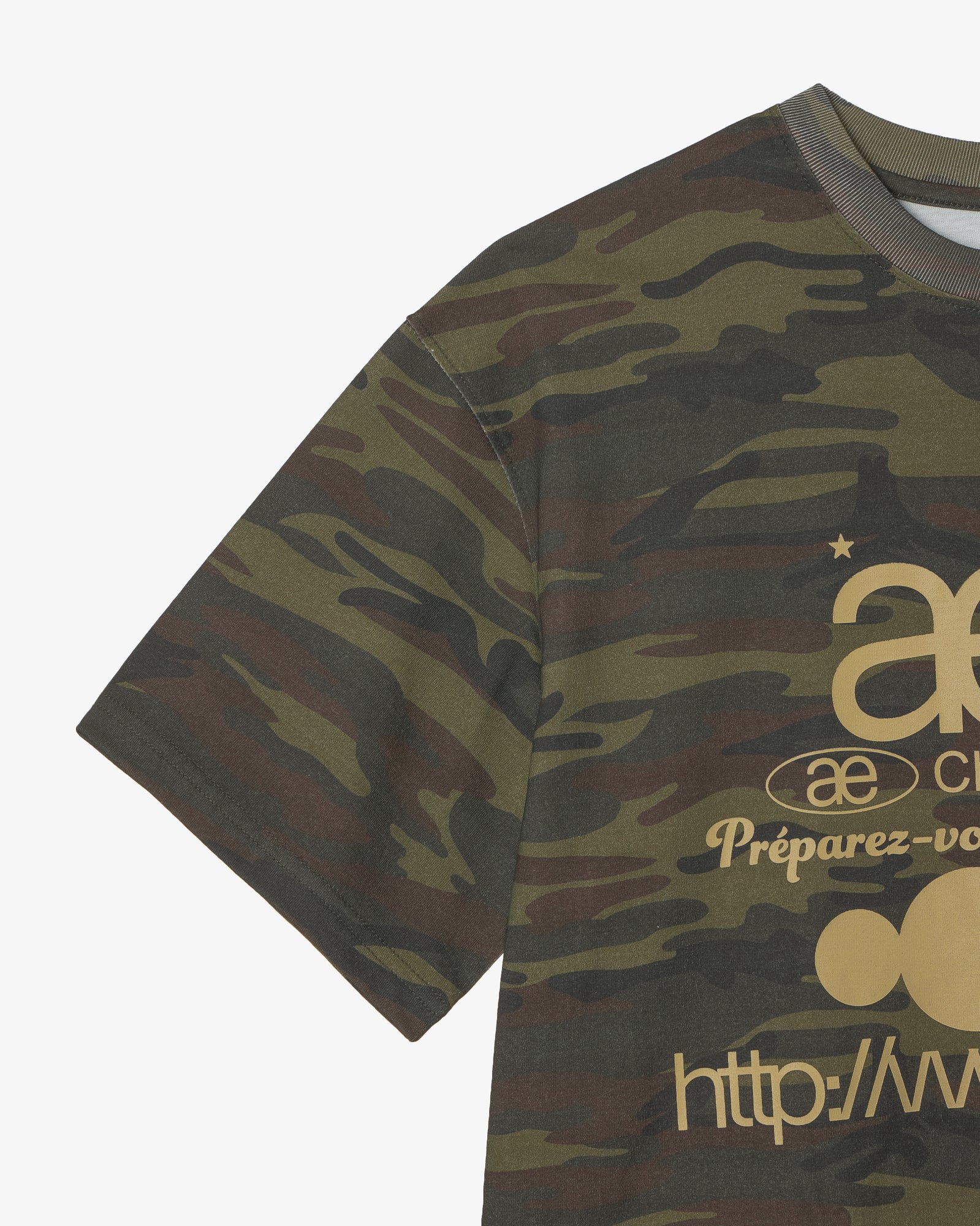WEB LOGO T-SHIRTS [CAMO] – aeae JAPAN