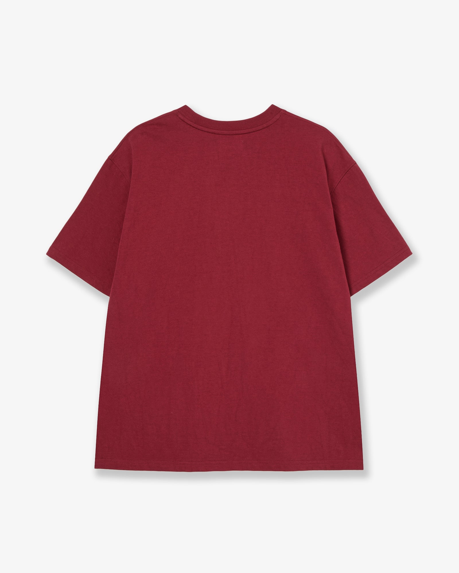 WEB LOGO T-SHIRTS [DEEP RED]