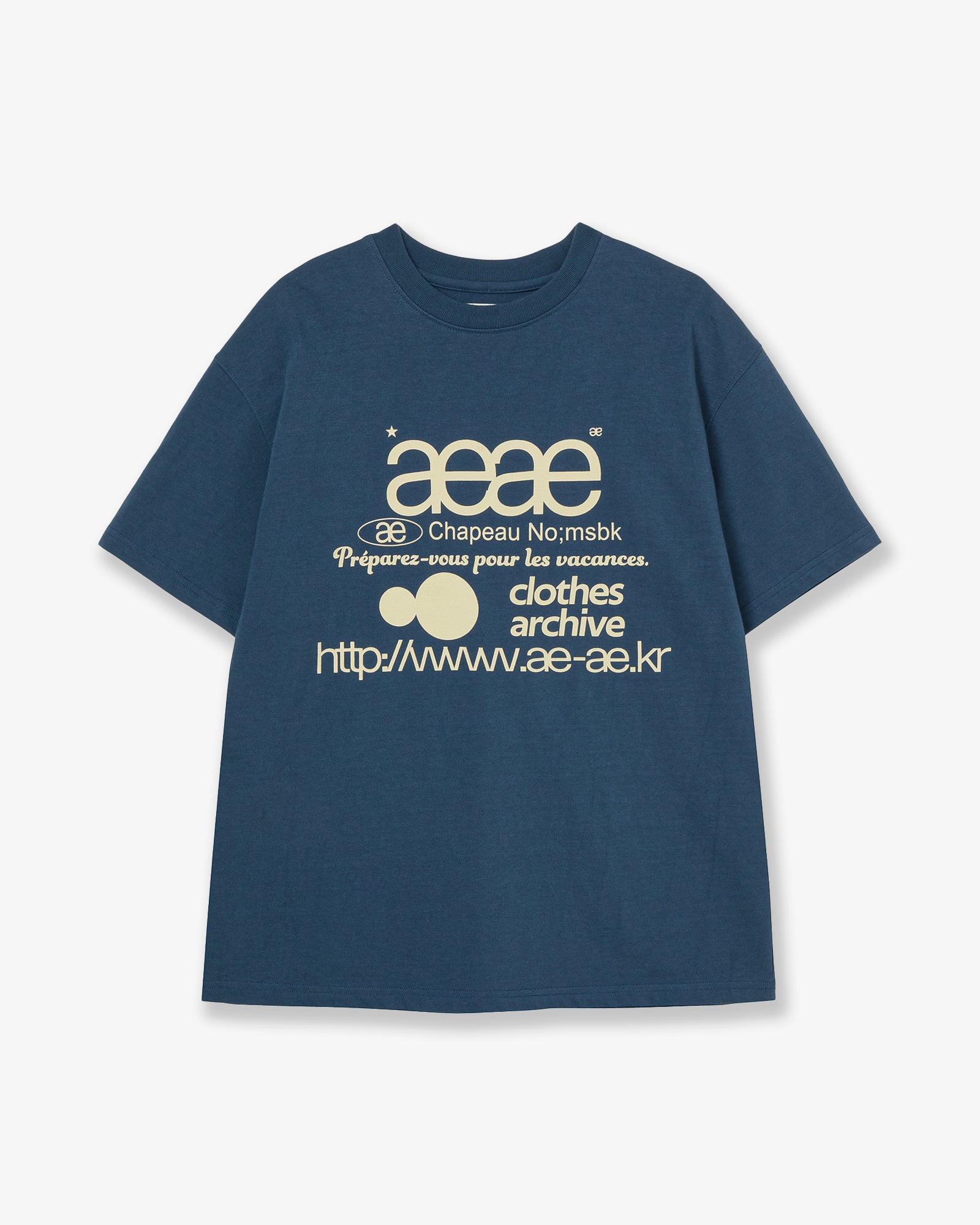 WEB LOGO T-SHIRTS [INDIGO]