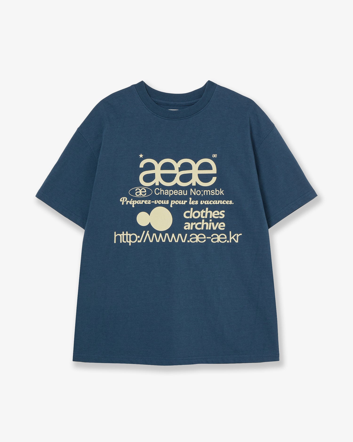 WEB LOGO T-SHIRTS [INDIGO]