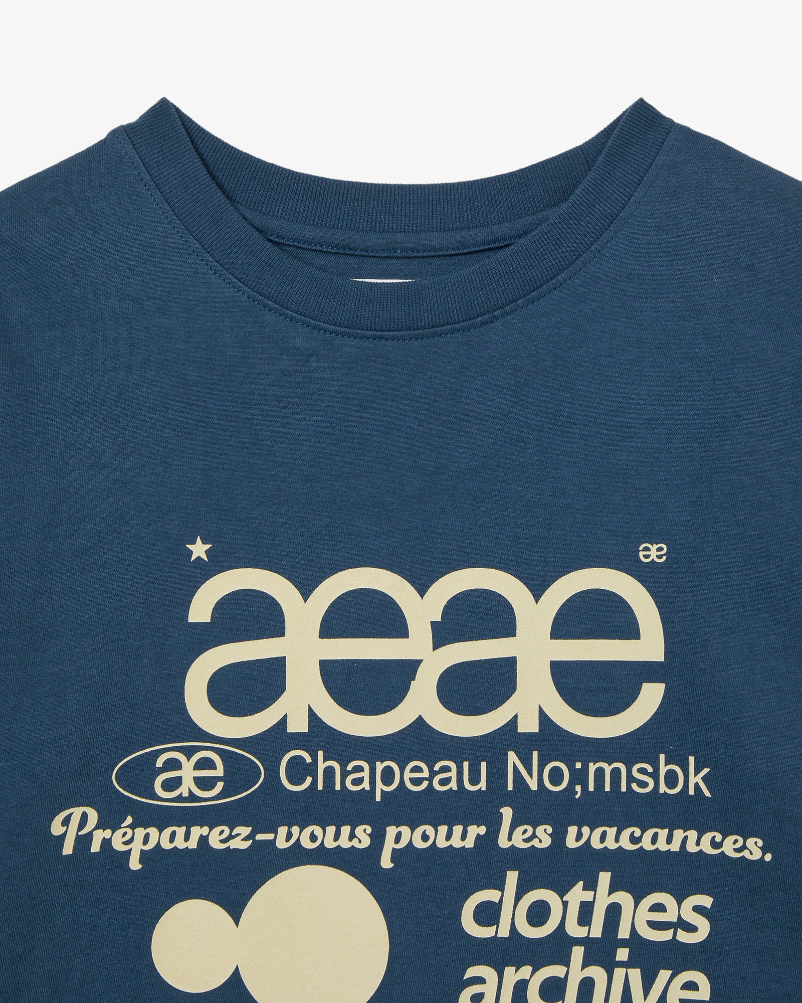 WEB LOGO T-SHIRTS [INDIGO]