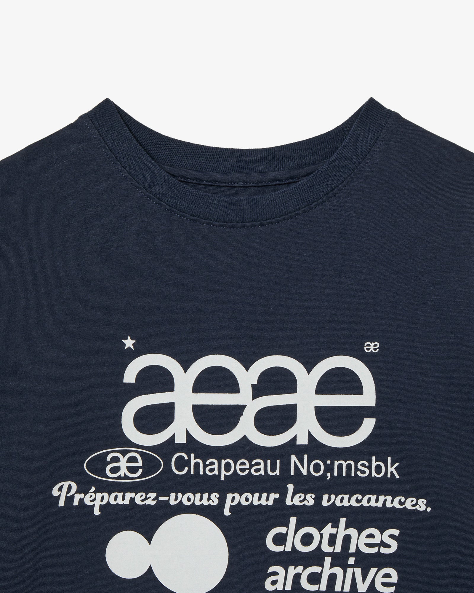 WEB LOGO T-SHIRTS [NAVY]