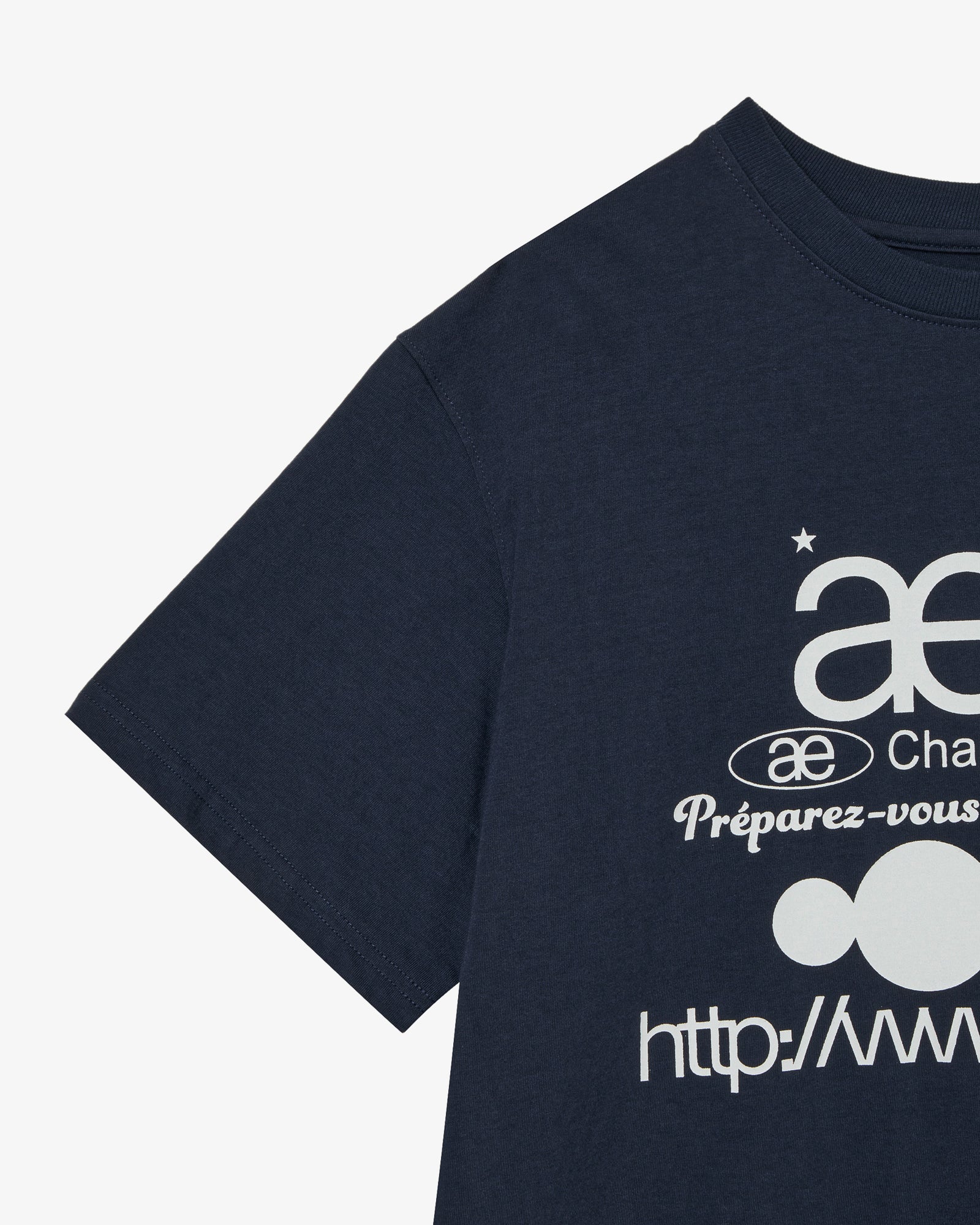 WEB LOGO T-SHIRTS [NAVY]