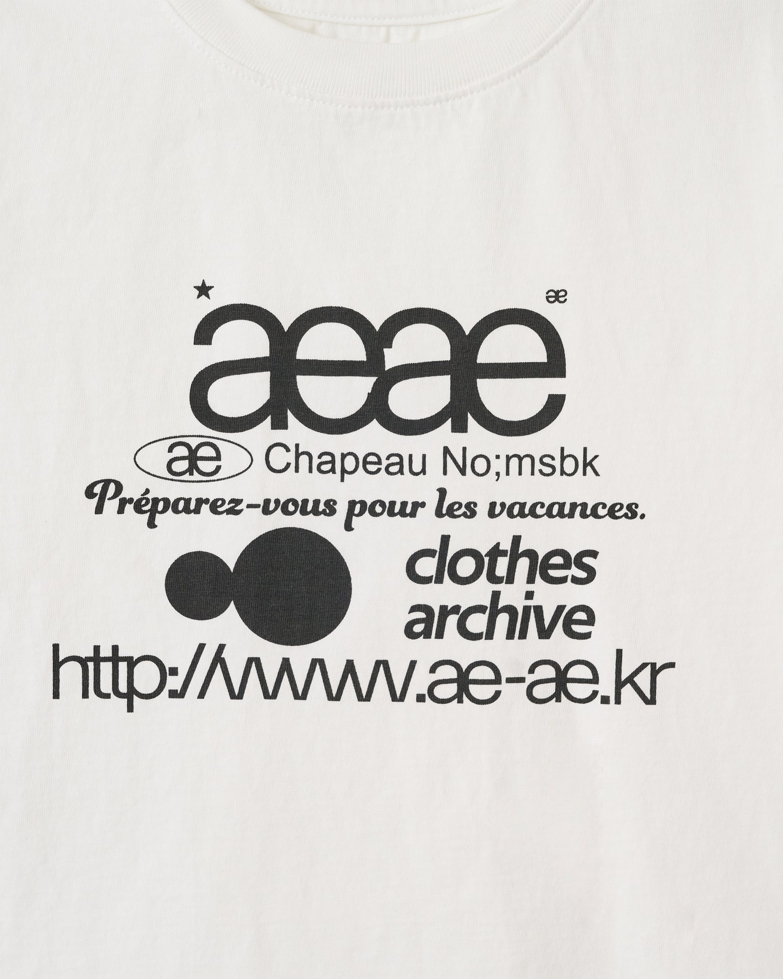 WEB LOGO CROP T-SHIRTS [WHITE]