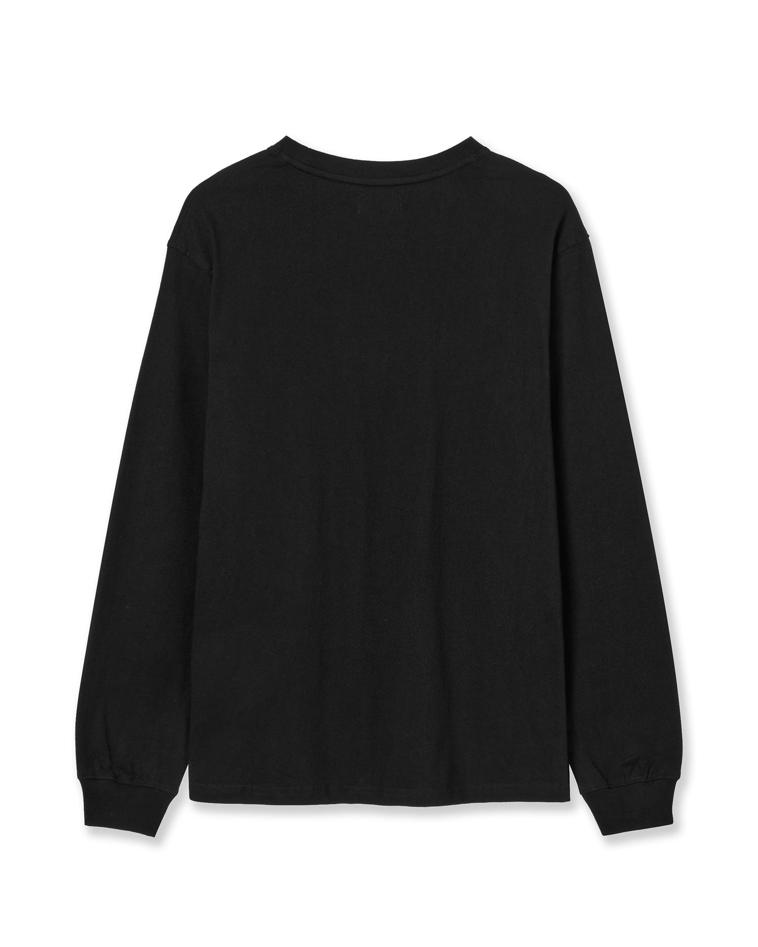 WEB LOGO L/S [BLACK]