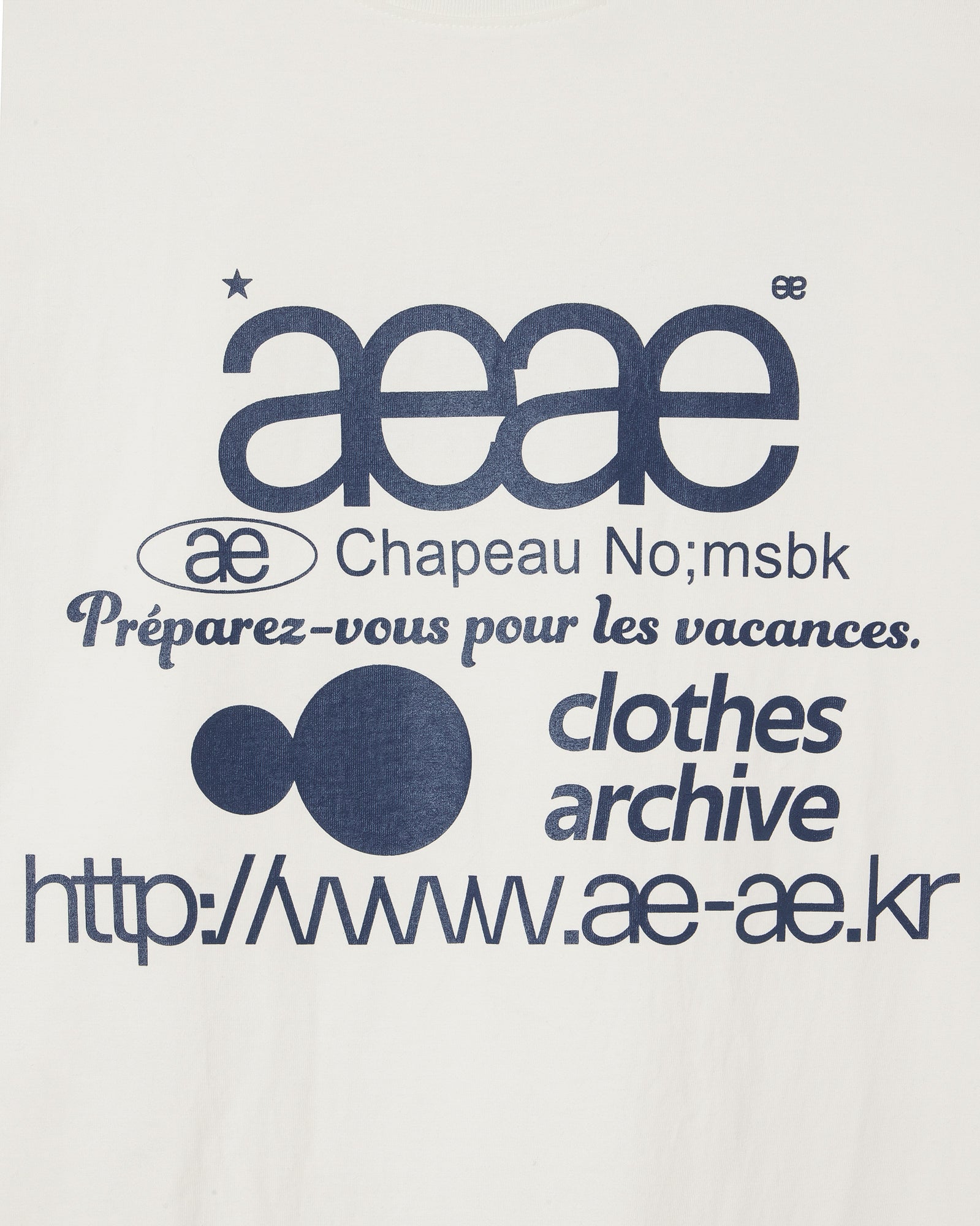 Tシャツ・カットソー [AEAE] WEB LOGO DOT T-SHIRTS CREAM WEB LOGO DOT T-SHIRTS [CREAM] – aeae JAPAN