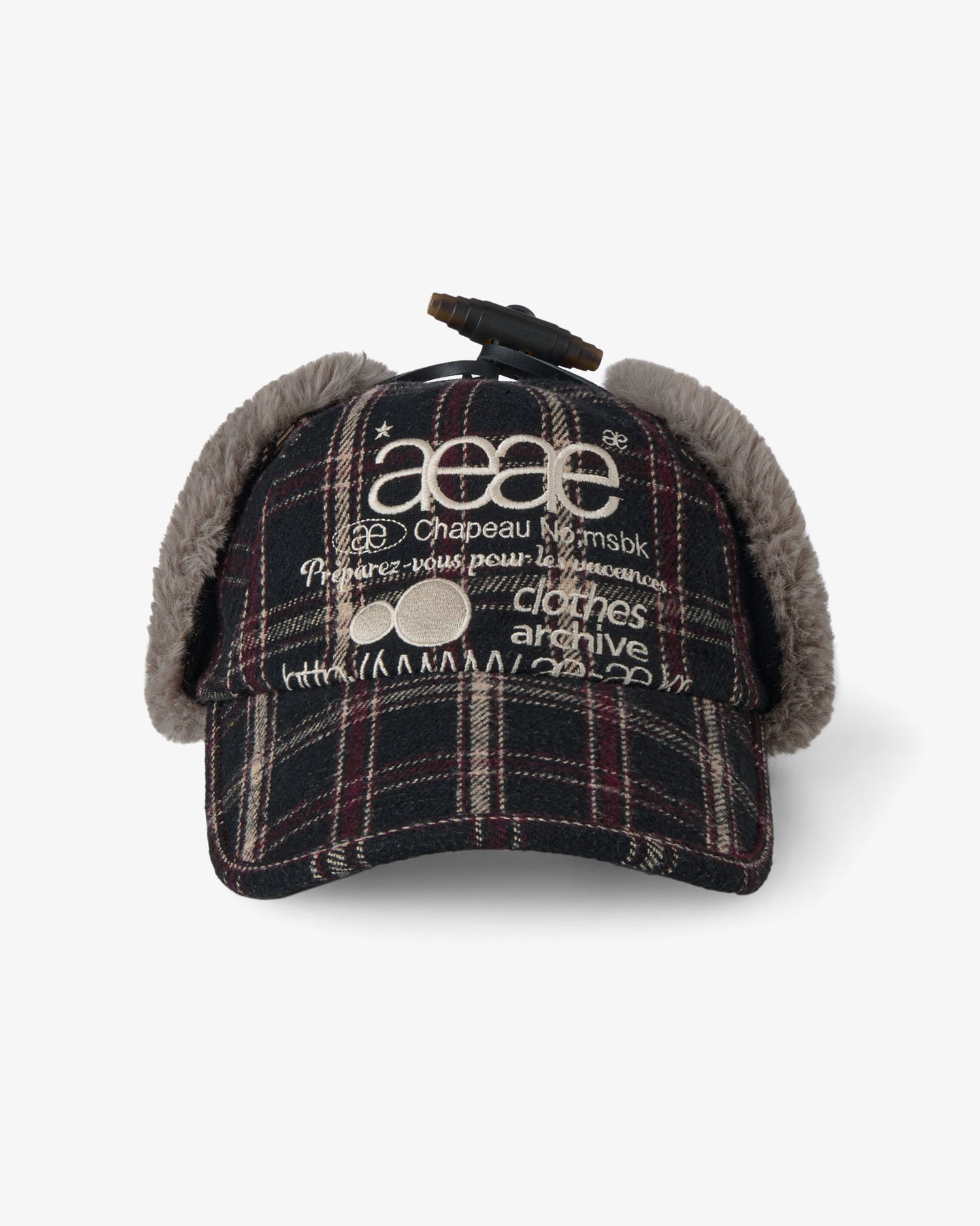 WEB LOGO TROOPER CAP [BLACK]