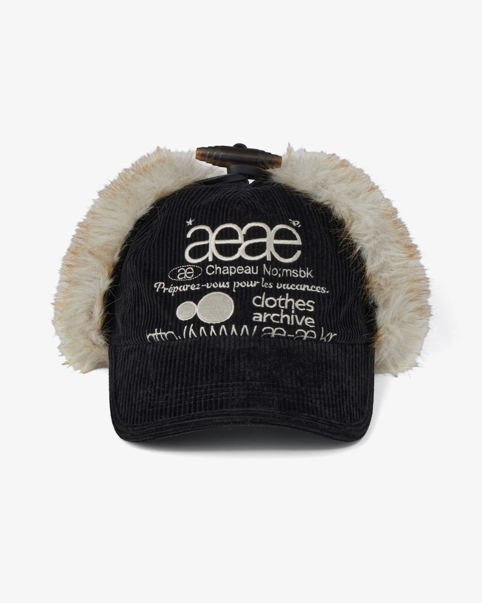 WEB LOGO TROOPER CAP [BLACK]