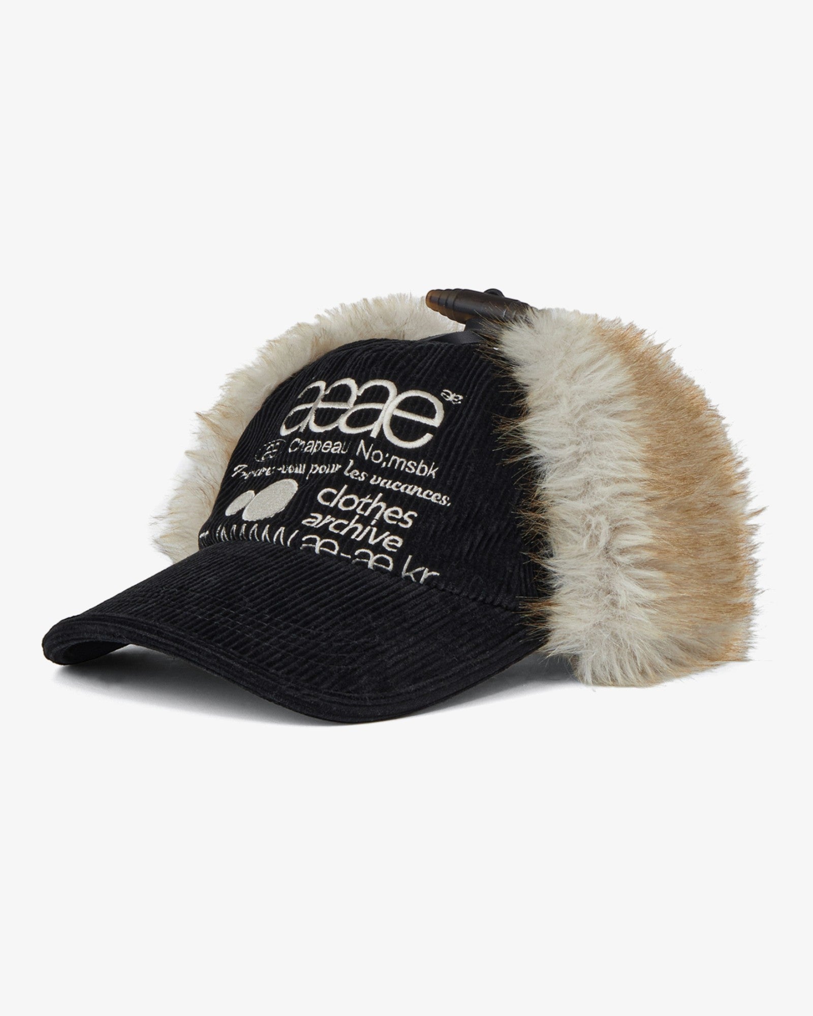 WEB LOGO TROOPER CAP [BLACK]