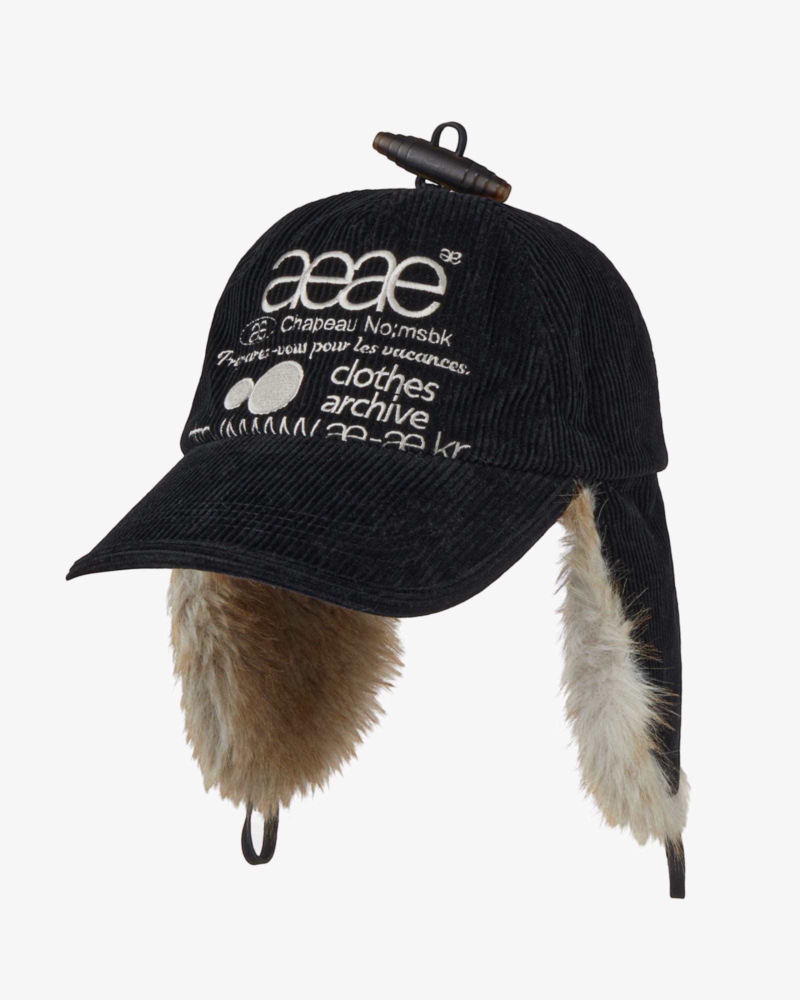 WEB LOGO TROOPER CAP [BLACK]