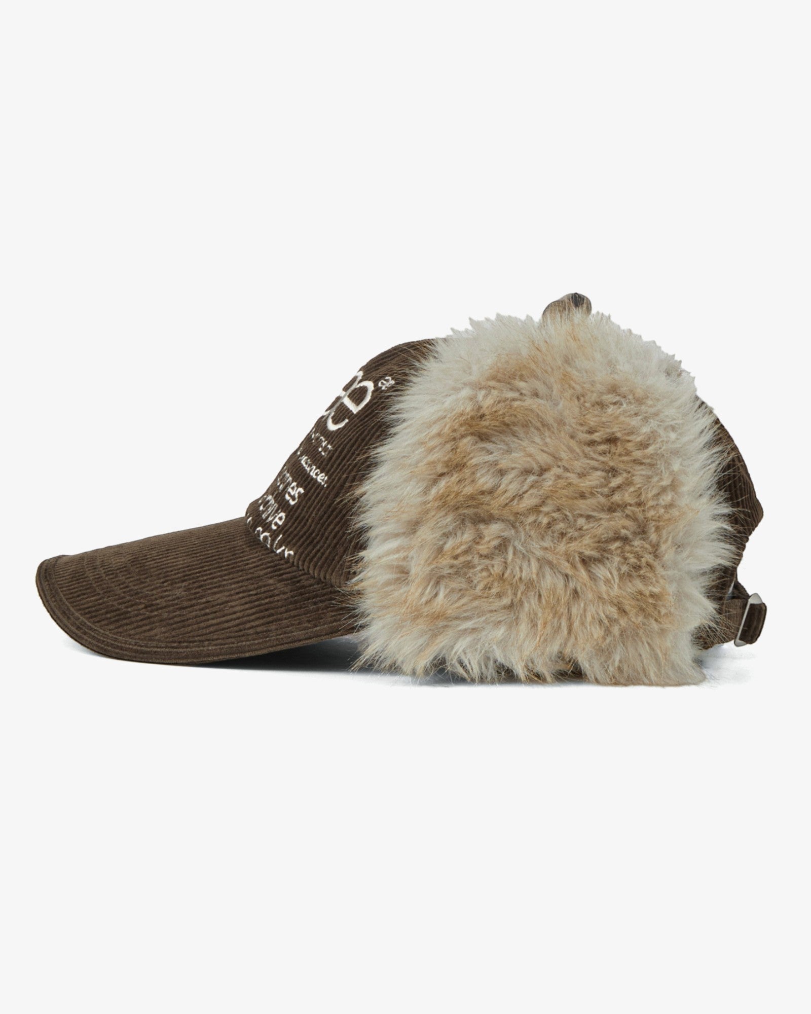WEB LOGO TROOPER CAP [BROWN]