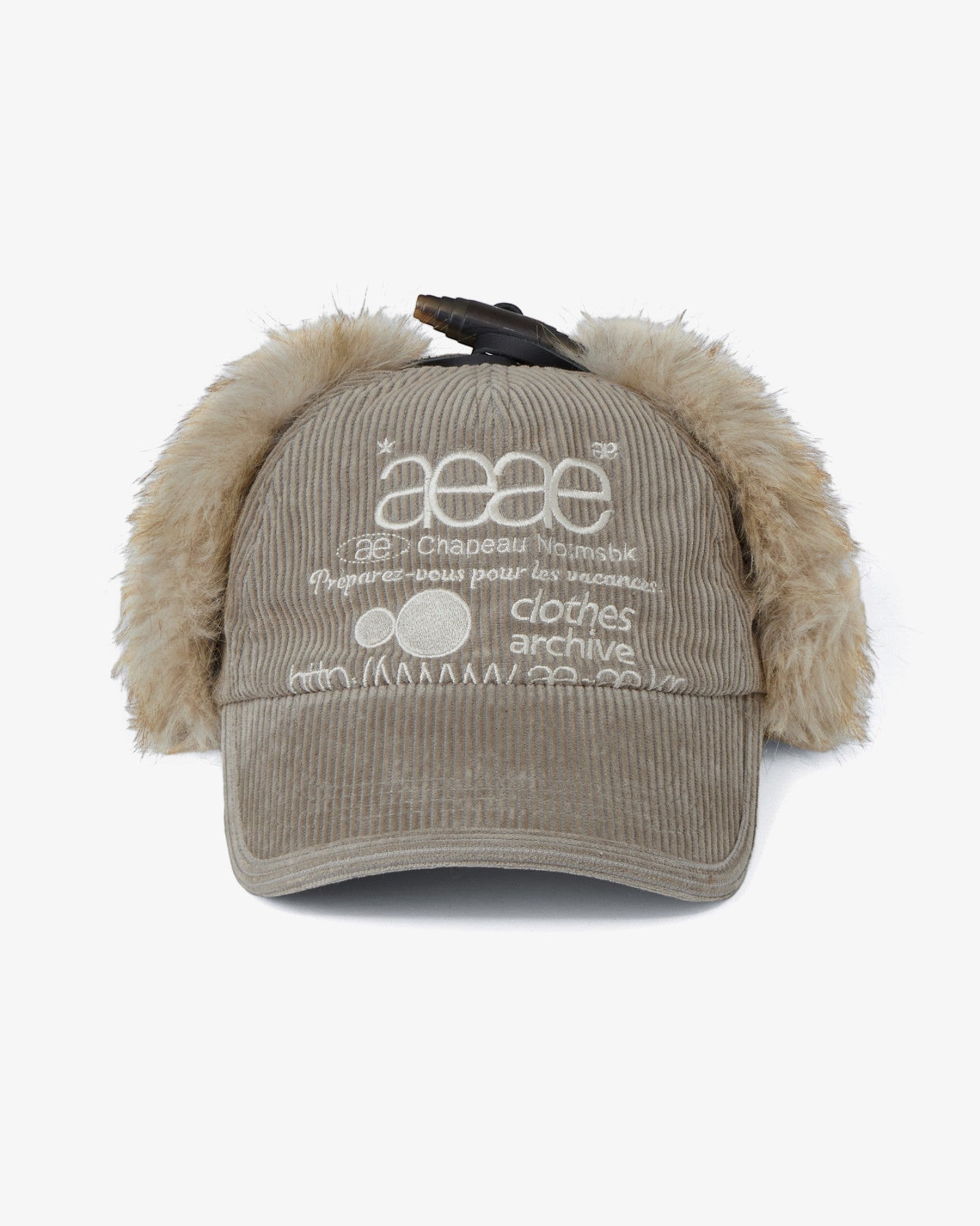 WEB LOGO TROOPER CAP [TAUPE]