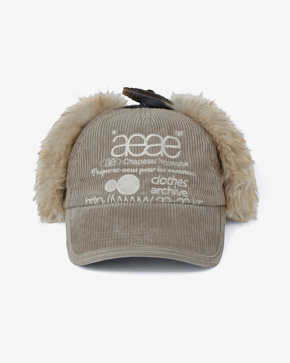WEB LOGO TROOPER CAP [TAUPE]