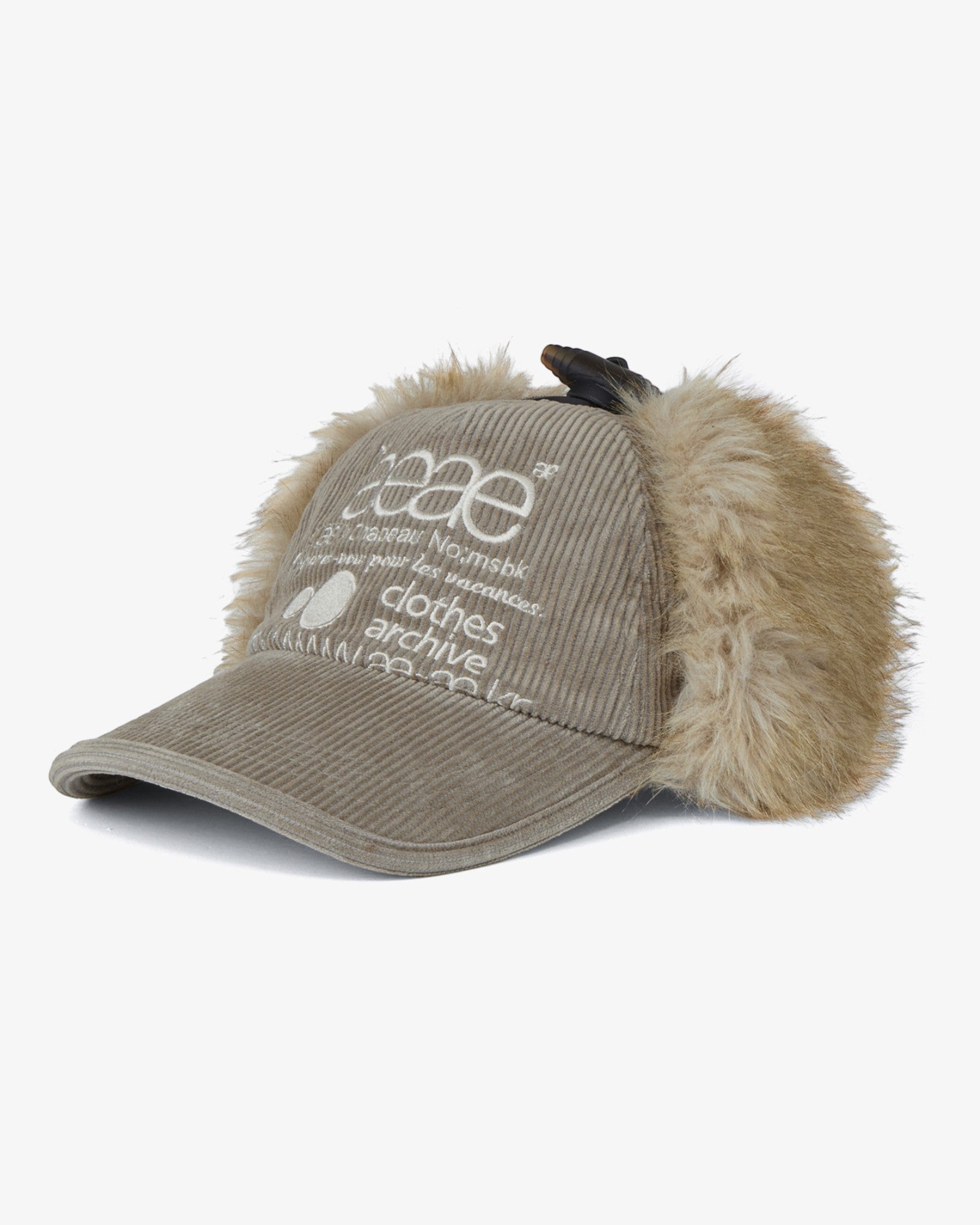 WEB LOGO TROOPER CAP [TAUPE]