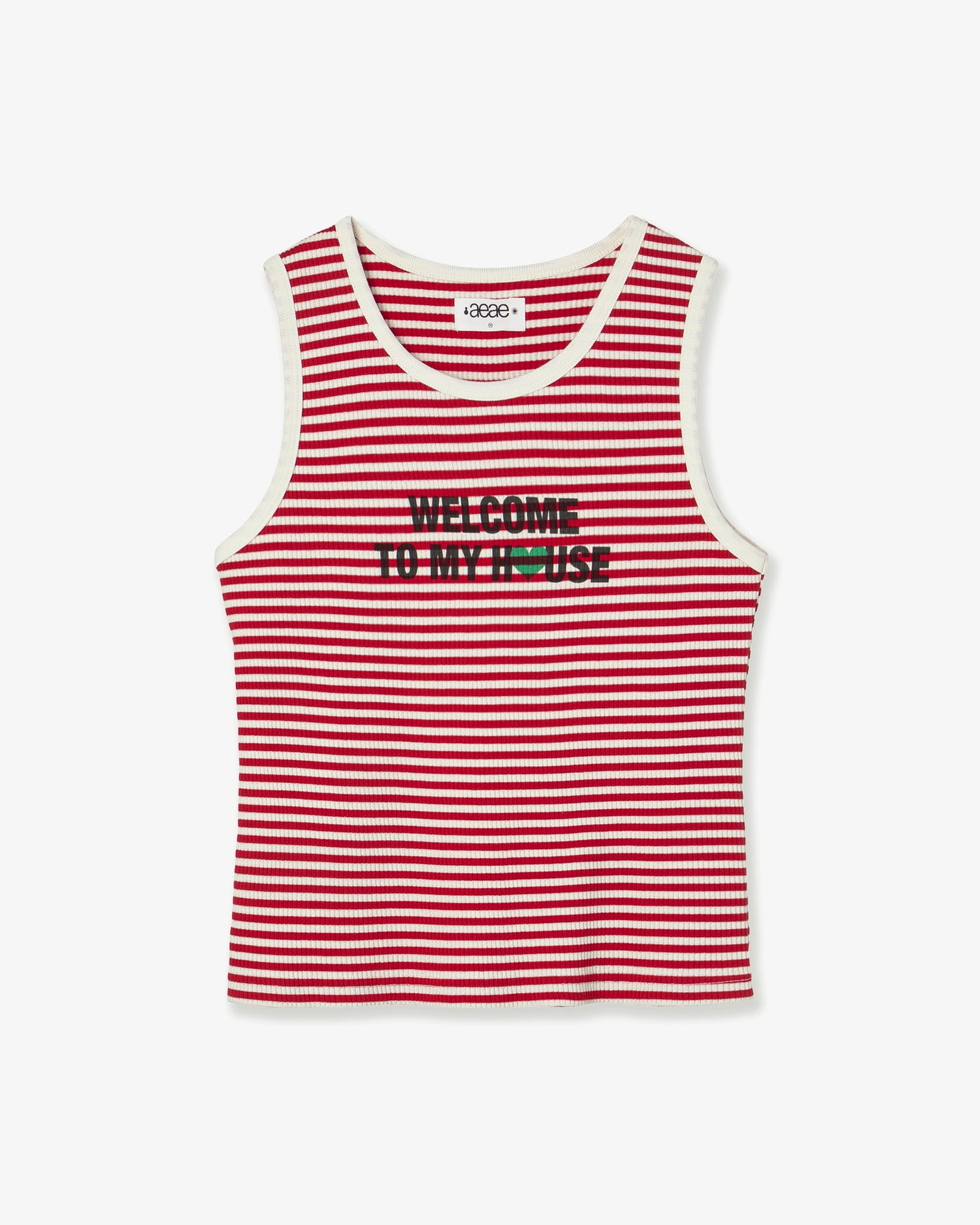 WELCOME TO MY HOUSE SLEEVELESS [RED]