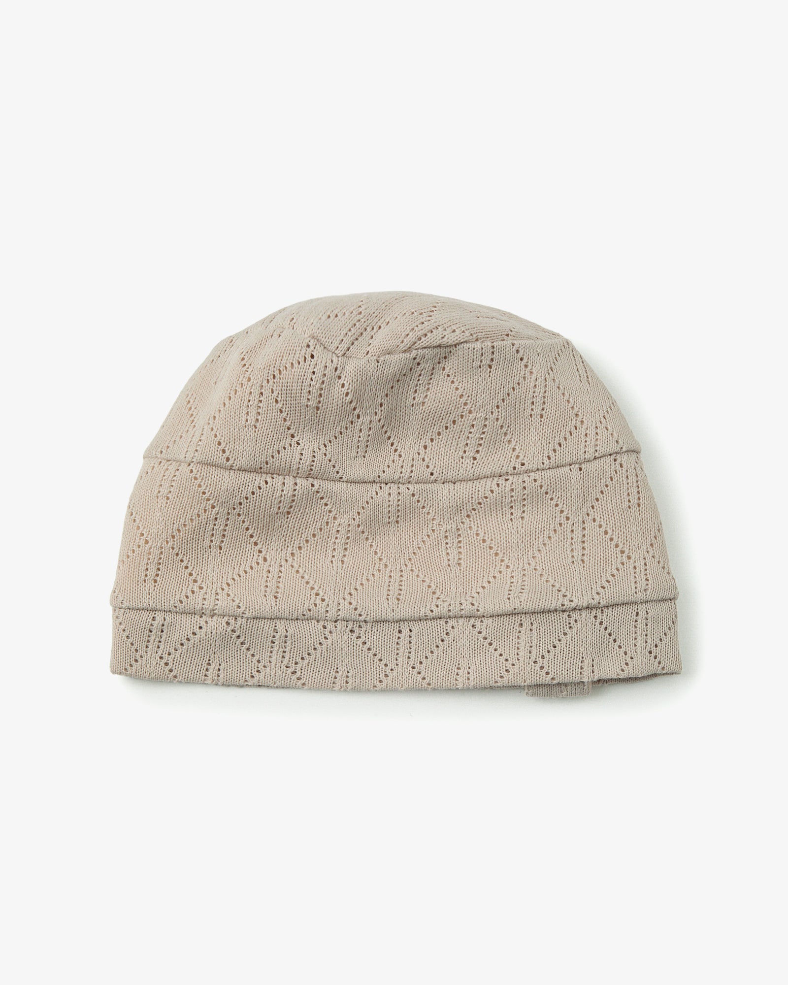 WRINKLED BEANIE [BEIGE]
