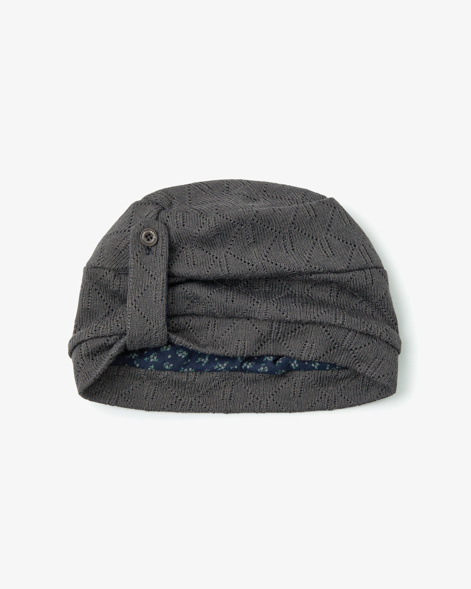 WRINKLED BEANIE [CHARCOAL]