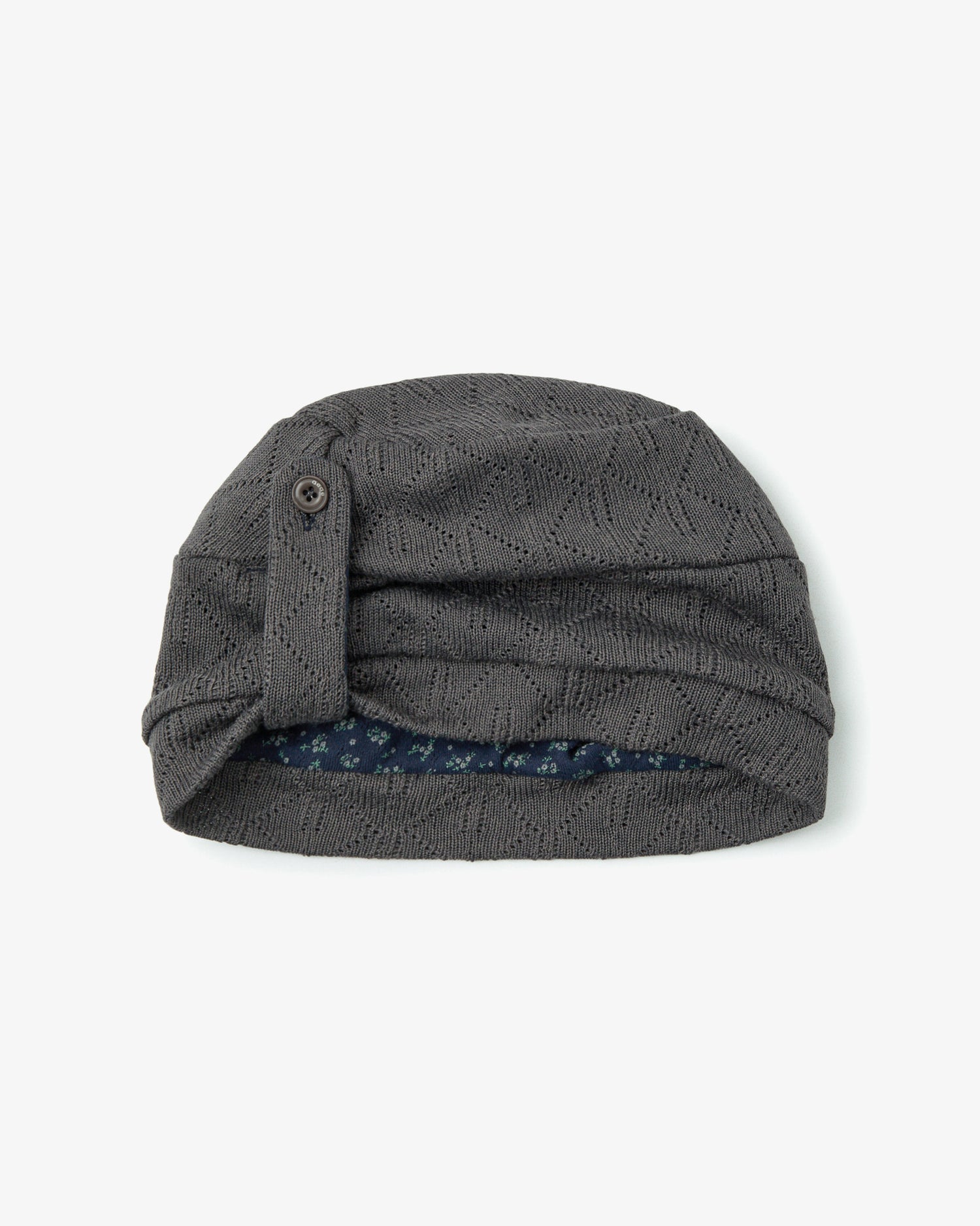 WRINKLED BEANIE [CHARCOAL]