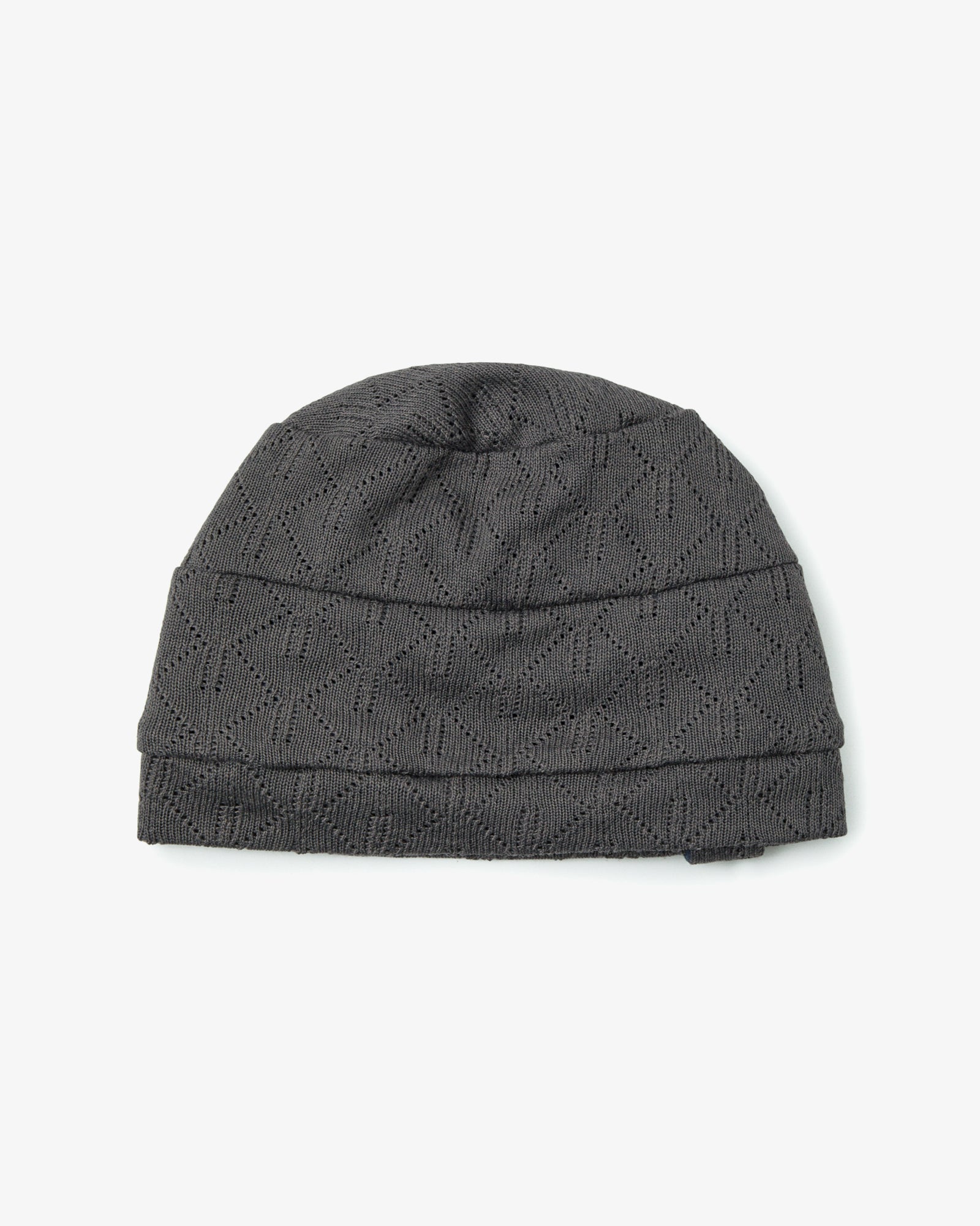 WRINKLED BEANIE [CHARCOAL]