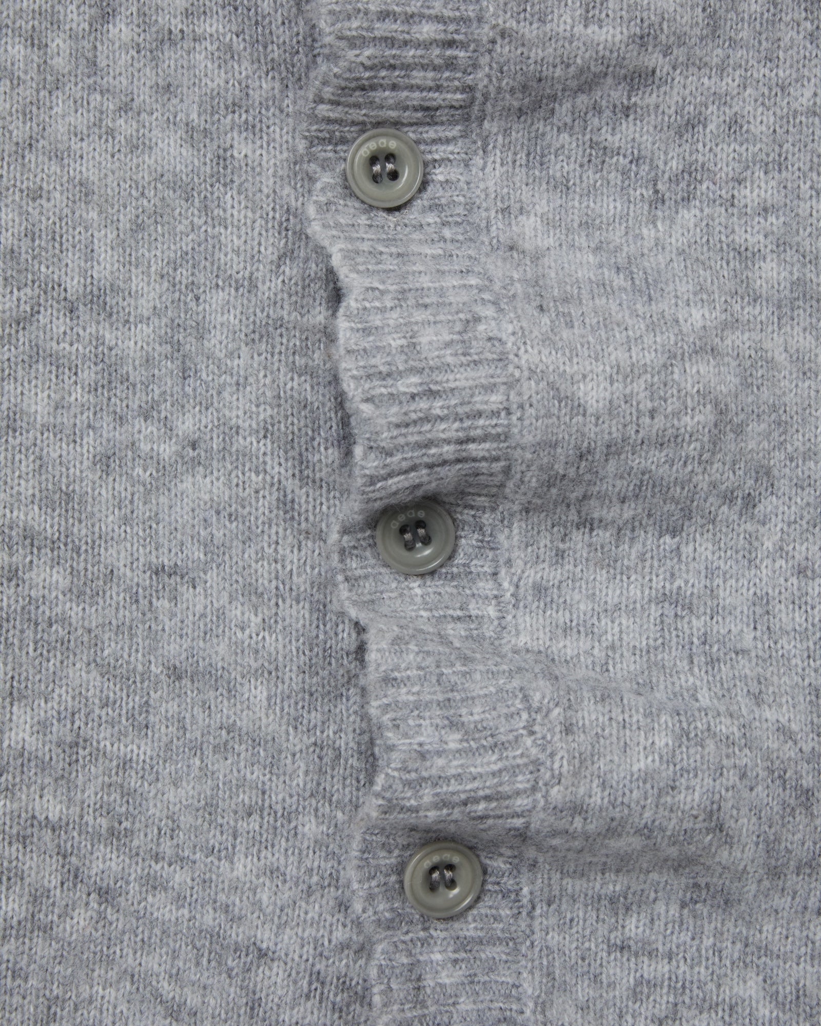 WRINKLE LAYERED CARDIGAN [CHARCOAL]